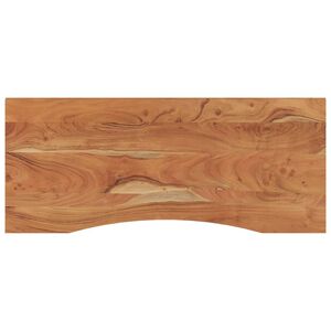 vidaXL Tablero de escritorio rectangular madera acacia 140x60x2,5 cm