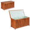 vidaXL Caja de almacenaje de jard&iacute;n 117x50x58 cm madera maciza acacia