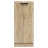 vidaXL Aparador de madera contrachapada roble Sonoma 30x30x70 cm