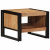 vidaXL Mesa de centro madera maciza de acacia 50x50x38 cm