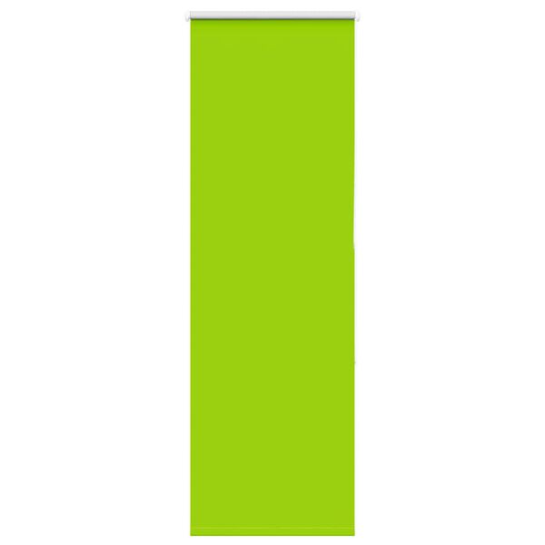 vidaXL Estor Enrollable Opaco hojas verde 50x150 cm Tela Ancho 45,7 cm