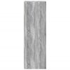 vidaXL Aparador alto madera de ingeniería gris Sonoma 30x41x124 cm