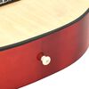 vidaXL Set de guitarra clásica para principiantes 8 pzas 3/4 36"