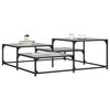 vidaXL Mesa de centro madera de ingeniería gris Sonoma 107x107x40 cm