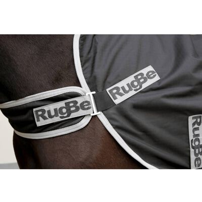 Kerbl Manta de caballo de entrenamiento RugBe negra 145/155 cm 328691