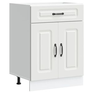 vidaXL Mueble bajo de cocina Kalmar madera de ingenier&iacute;a blanca