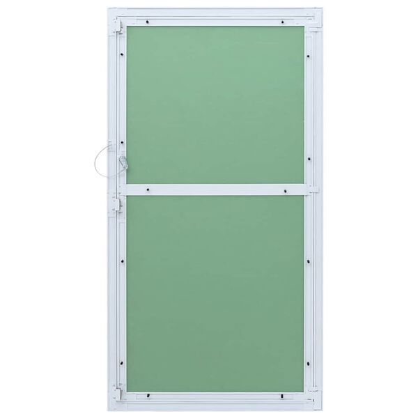 vidaXL Panel de acceso Verde y Plata 55 x 105 cm Aluminio y Pladur