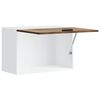 vidaXL Armario de pared cocina Porto madera ingenier&iacute;a roble ahumado