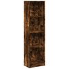 vidaXL Estanter&iacute;a madera de ingenier&iacute;a roble ahumado 40x24x176 cm