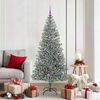 vidaXL &Aacute;rbol de Navidad Artificial Nevado con Luz LED Verde y 180 cm