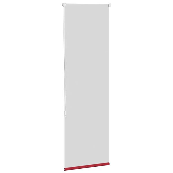 vidaXL Estor Enrollable Opaco Rojo 55x175 cm Tela Ancho 50,7 cm