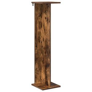 vidaXL Soporte de plantas Roble Ahumado 25 x 25,5 x 100,5 cm