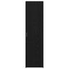vidaXL Aparador alto 2 pcs Roble Negro 50 x 42,5 x 185 cm