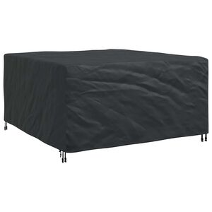vidaXL Funda para muebles Liso Negro 180 x 190 x 85 cm 210D