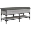 vidaXL Zapatero madera de ingenier&iacute;a gris Sonoma 102x42x45 cm
