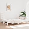 vidaXL Sof&aacute; cama extra&iacute;ble sin colch&oacute;n blanco 2x(90x190) cm
