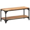 vidaXL Mesa de centro de madera maciza de acacia 90x30x40 cm