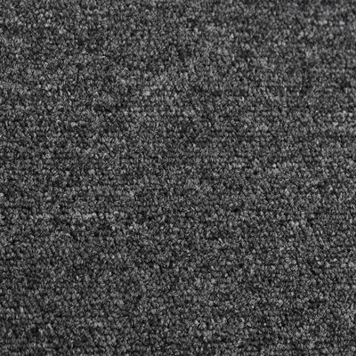 vidaXL Alfombra de pasillo gris antracita 80x150 cm