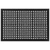 vidaXL Felpudo rectangular de goma 45x75 cm