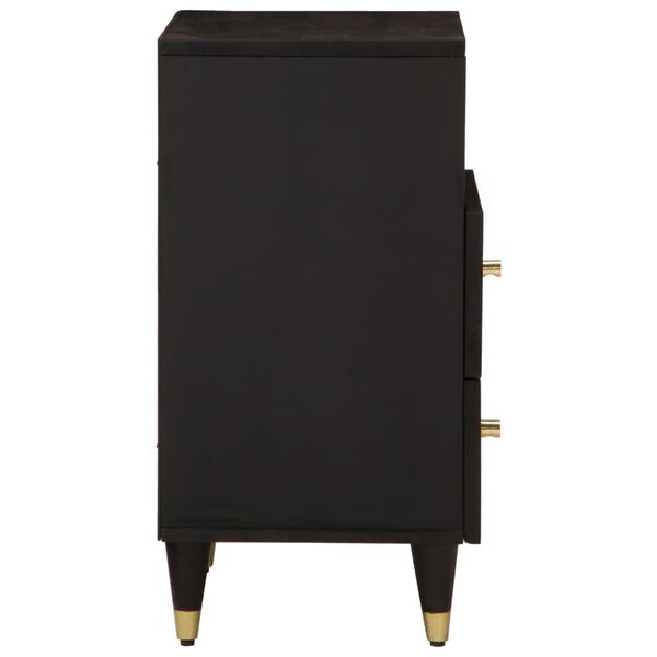 vidaXL Mesita de noche madera maciza de mango 50x33x60 cm