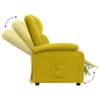 vidaXL Sill&oacute;n reclinable terciopelo amarillo