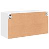 vidaXL Mueble para TV de pared blanco 80x30x41 cm