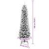 vidaXL &Aacute;rbol de Navidad artificial 180 cm PVC, Metal y Pl&aacute;stico