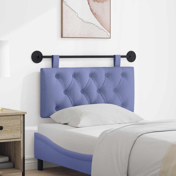 vidaXL Cabecera Colgante Azul jeans 100 x 55 x 7 cm tela