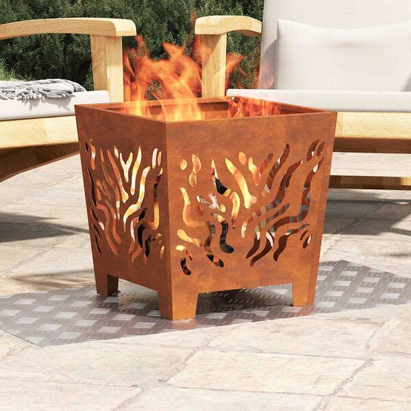 vidaXL Pelda&ntilde;o Cuadrado 2 pcs Plateado 50 x 50 cm Aluminio