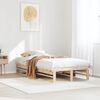 vidaXL Estructura de cama sin colch&oacute;n madera maciza de pino 90x190 cm