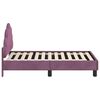vidaXL Estructura de cama para ni&ntilde;os peque&ntilde;os con cabecera Morado