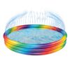 Happy People Piscina arcoiris con aspersor 150x25 cm