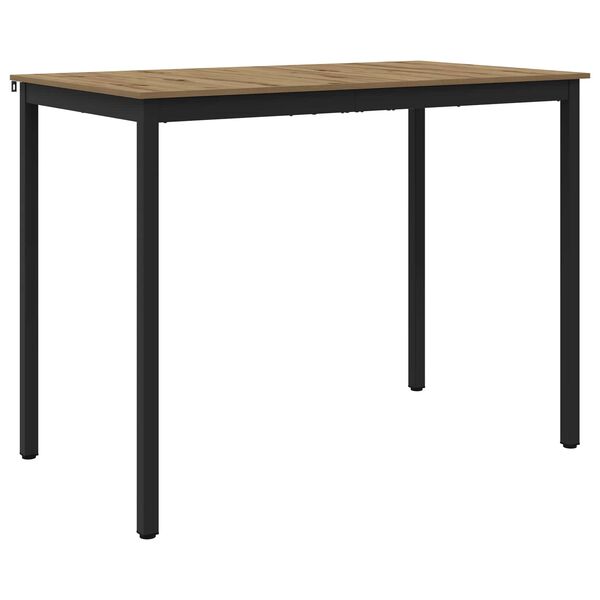 vidaXL Mesa de barra de pie Madera de ingenier&iacute;a