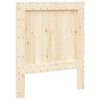 vidaXL Cabecero de madera maciza de pino 90x104 cm