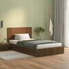 vidaXL Cabecero de cama madera contrachapada roble marr&oacute;n 120x1,5x80cm