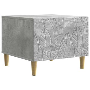 vidaXL Mesa de centro Gris Hormig&oacute;n 50 x 49 x 40 cm