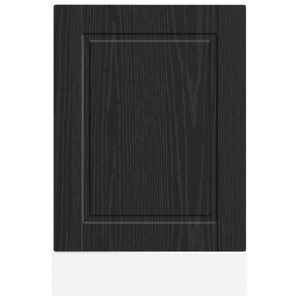 vidaXL Mueble de Cocina Roble Negro 45 x 1,5 x 67 cm