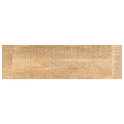 vidaXL Banco de recibidor madera maciza de mango 120x35x45 cm