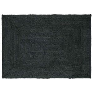 vidaXL Alfombra de &aacute;rea Gris oscuro 200 x 290 cm yute