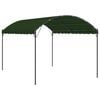 vidaXL Cenador 4 x 3 x 2,6 m Verde Poli&eacute;ster y Acero