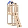 vidaXL Parque infantil de exterior de madera maciza de pino