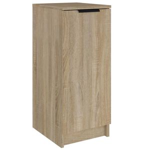 vidaXL Mueble zapatero madera contrachapada roble sonoma 30x35x70 cm