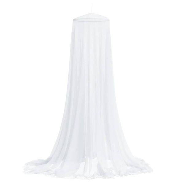 vidaXL Mosquitera para cama 220 malla blanco 56x56x220 cm