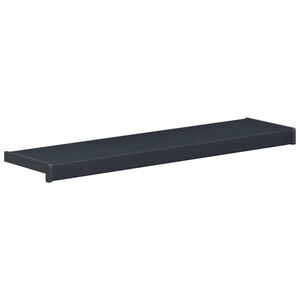 vidaXL Umbral de Ventana Antracita con Vetado de Madera PVC