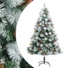 vidaXL &Aacute;rbol de Navidad artificial con pi&ntilde;as y bayas 210 cm