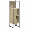 vidaXL Armario de ba&ntilde;o madera ingenier&iacute;a roble Sonoma 33x33x120,5 cm