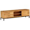 vidaXL Mueble de TV madera maciza de mango 140x30x40 cm