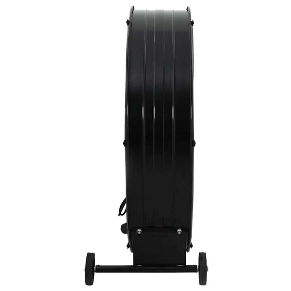 vidaXL Ventilador de tambor industrial negro 77 cm 187,7 W