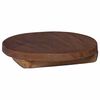 vidaXL Taburete de Planta 3 pcs Marr&oacute;n Madera de Caoba