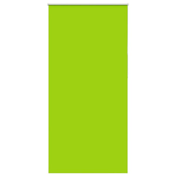 vidaXL Estor Enrollable Opaco hojas verde 110x230cm Tela Ancho 105,7cm